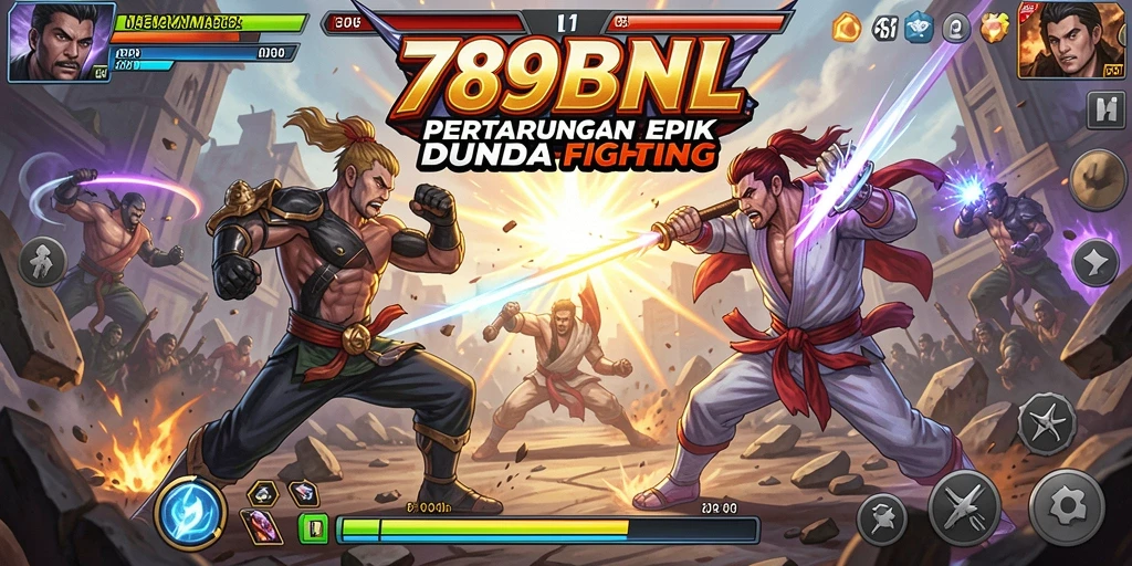 Tampilan gameplay mendebarkan di 789BNL dengan aksi pertarungan yang intens.