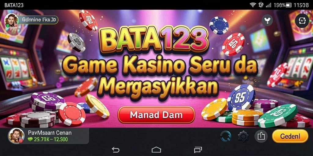 Tampilan gameplay seru dan menarik di BATA123.