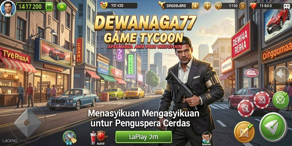 Tampilan gameplay DEWANAGA77 yang menarik dan seru.