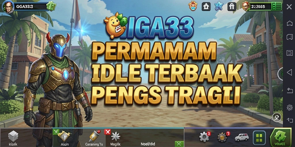 Tampilan gameplay GIGA33 yang menarik dan penuh warna.