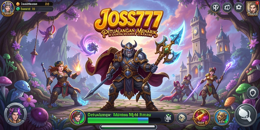 Tangkapan layar gameplay JOSS777 yang menampilkan aksi petualangan mendebarkan.
