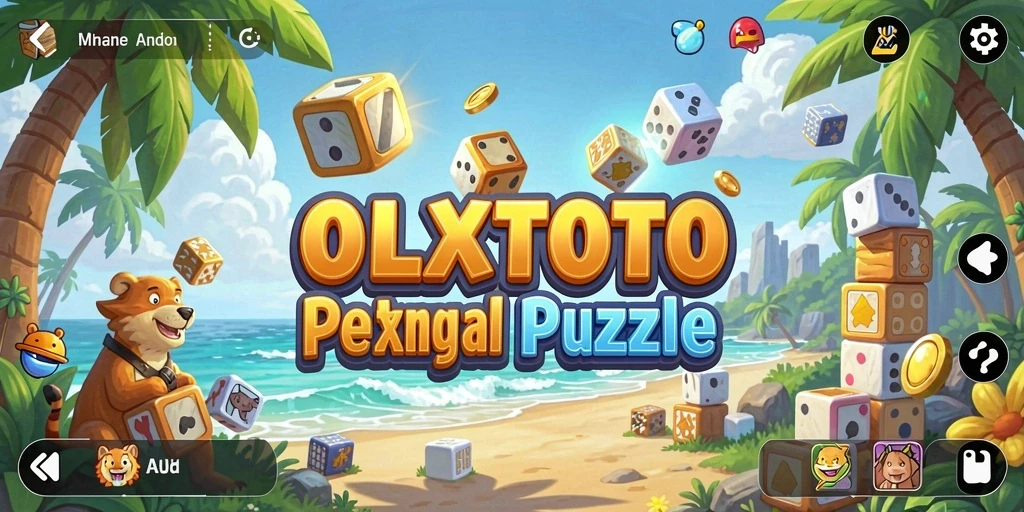 Tampilan gameplay Puzzle yang menantang di OLXTOTO.