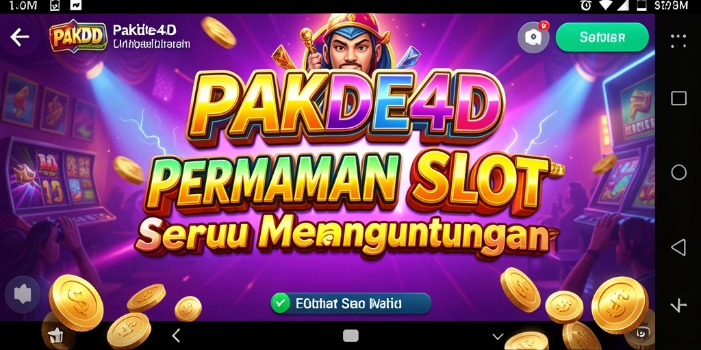 Tampilan gameplay PAKDE4D yang menarik dengan grafis penuh warna.