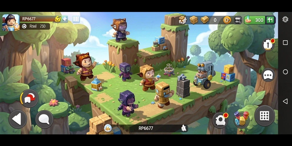Screenshot gameplay RP6677 yang menampilkan tantangan Puzzle menarik.