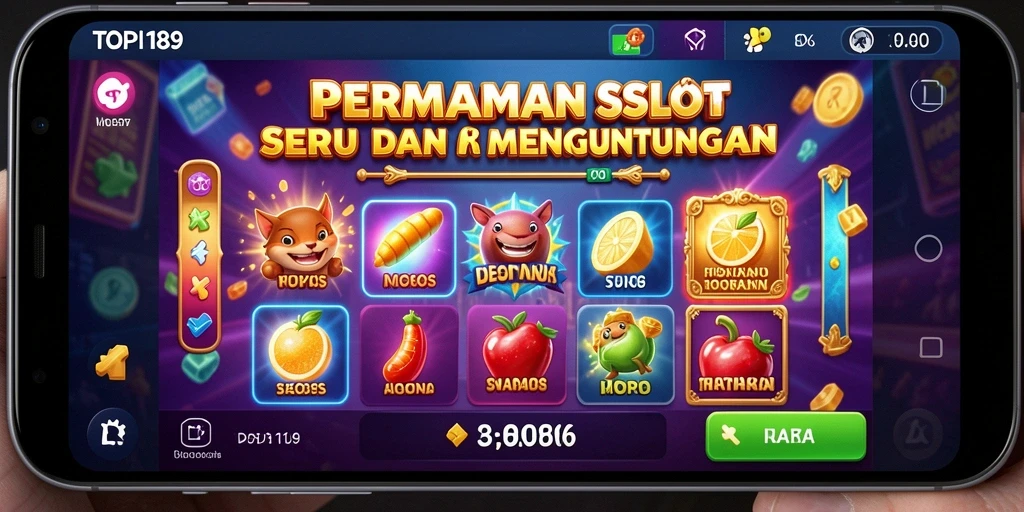 Gameplay menarik dari TOPI189 yang penuh warna dan keseruan.