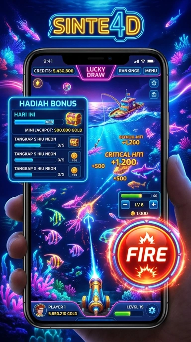 Tampilan utama aplikasi sinte4d yang intuitif dan mudah digunakan.