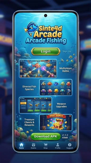 Screenshot fitur kategori aplikasi yang beragam di sinte4d.
